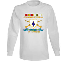 Load image into Gallery viewer, Army - 26th Infantry Regiment - Dui W Br - Ribbon - Top - 1st Bn W Cold Svc  X 300 T Shirt
