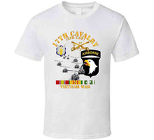 Load image into Gallery viewer, Army - Bravo Troop 2nd Squadron 17th Cav - 101st  Airborne Div W Vn Svc T Shirt
