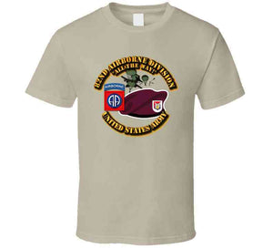 Army - 82nd Airborne Div - Beret - Mass Tac - Maroon  - 1 Recon Sqn 17th Cav T Shirt