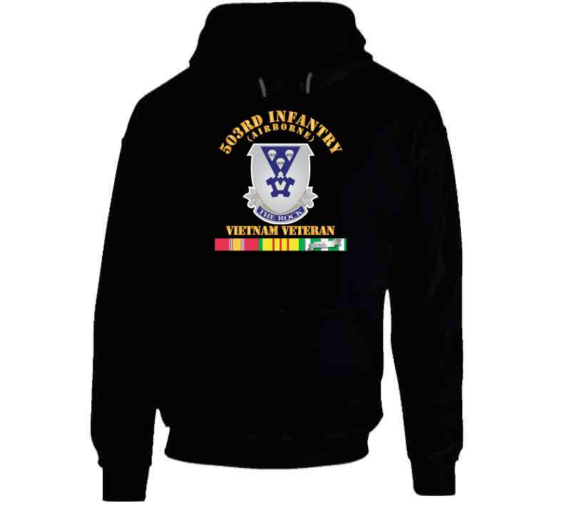 Army - 503rd Infantry - Vietnam Veteran X 300 V1 Hoodie