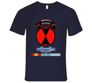 2nd Ranger Infantry Co - 7th Id Ssi W Cib Korea Svc X 300 T Shirt