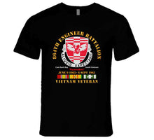 Load image into Gallery viewer, 864th Engineer Bn - June 9 1965 - 6 Sept 1965 - Vietnam Vet W Vn Svc Long Sleeve T Shirt
