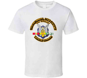 7th Squadron - 17th Cavalry w SVC Ribbon T Shirt