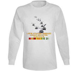 Army - 119th Aviation Company (assault Helicopter) W Vn Svc X 300 T Shirt