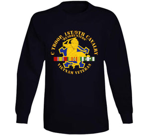 Army - C Troop, 1st-9th Cavalry - Headhunters - Vietnam Vet W Vn Svc X 300 Hoodie