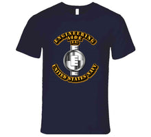 Load image into Gallery viewer, Navy - Rate - Engineering Aide T Shirt
