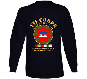 Army -  Vii Corps - The Jayhawk Corps - Ssi W Cold War Svc X 300 T Shirt