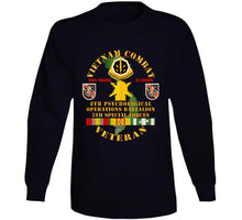 Load image into Gallery viewer, Army - Vietnam Combat Vet - 8th Psyops Bn - 5th Special Forces Group W Vn Svc T Shirt
