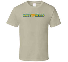 Load image into Gallery viewer, Navy - SOF - Navy Seals - Ribbon T Shirt
