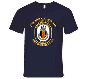 Navy - USS John S. McCain (DDG-56) T Shirt