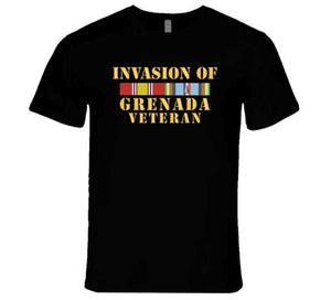 Army - Grenada Invasion Veteran W  Exp Svc T Shirt