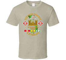 Load image into Gallery viewer, Army - Vietnam Combat Engineer - 18th Engineer Bde W Svc T Shirt
