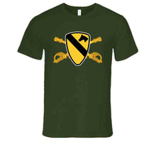 Load image into Gallery viewer, Army - 1st Cavalry Division - Ssi  W Br X 300 T Shirt
