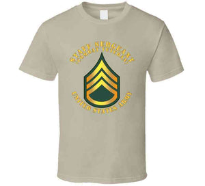 Army - Staff Sergeant - Ssg - Combat Veteran T Shirt