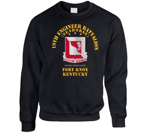 Army - 19th Engineer Battalion - Ft Knox Ky Classic T Shirt, Crewneck Sweatshirt, Hoodie, Long Sleeve, Mug