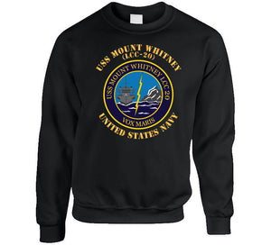 Navy - Uss Mount Whitney (lcc-20) X 300 T Shirt