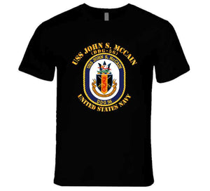 Navy - USS John S. McCain (DDG-56) T Shirt