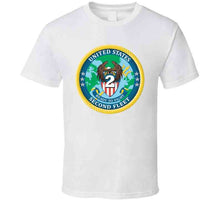 Load image into Gallery viewer, Navy - United States Second Fleet Wo Txt X 300 T Shirt
