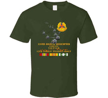 Load image into Gallery viewer, Army - 116th Assault Helicopter Co W 12th Cab - W Vn Svc X 300 T Shirt
