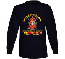 Load image into Gallery viewer, Usmc - 1st Bn, 8th Marines - Beirut Barracks Bombing W Svc Hoodie
