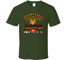 Load image into Gallery viewer, Army - IRAQI FREEDOM Veteran - Combat Veteran T Shirt
