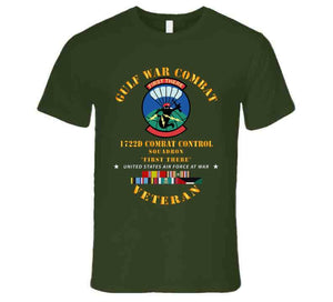 Usaf - Gulf War Combat Vet - 1722d Combat Control W Gulf Svc X 300 T Shirt