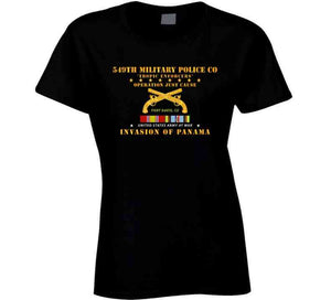 Just Cause - 549th Military Police Co - Ft Davis, Cz W Svc Ribbons  T Shirt