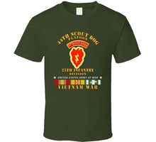 Load image into Gallery viewer, Army - 44th Scout Dog Platoon 25th Infantry Div - Vn Svc T Shirt
