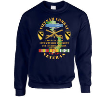 Load image into Gallery viewer, Army - Vietnam Combat Cavalry Veteran W 2nd Bn 12th Cav Regt  W Cib - 1st Cav Div X 300 Classic T Shirt, Crewneck Sweatshirt, Hoodie, Long Sleeve, Mug
