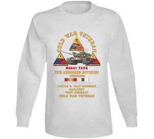 Army - Cold War Vet - 2nd Armored Division - Lucius D. Clay Kaserne, Garlstedt, Germany - M60a1 Tank W Cold Svc X 300 Hoodie