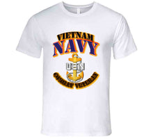 Load image into Gallery viewer, NAVY - CPO - VIetnam - Combat Vet T Shirt
