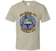 Load image into Gallery viewer, USN - USS Coral Sea (CV-43) Vietnam War With Text T-shirt, Premium and Hoodie
