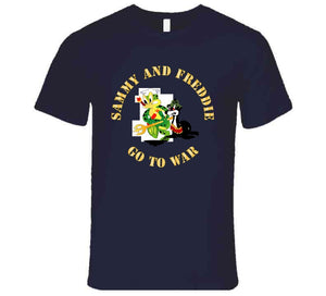 Navy - Sof - Sammy - Freddie - Go To War V1 T Shirt