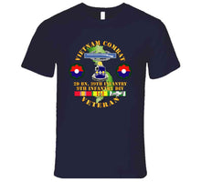 Load image into Gallery viewer, Army - Vietnam Combat Infantry Veteran W 2nd Bn 39th Inf - 9th Id Ssi T Shirt
