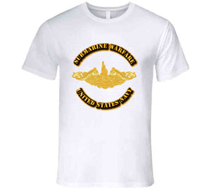 Navy - Submarine Badge - Gold T Shirt