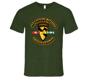 Ist Cavalry Division (Airborne) w SVC Ribbons T Shirt