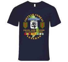 Load image into Gallery viewer, Army - Vietnam Combat Infantry Veteran W 2nd Bn 28th Inf 1st Inf Div Ssi T Shirt
