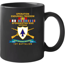 Load image into Gallery viewer, Army - 26th Infantry Regiment - Dui W Br - Ribbon - Top - 1st Bn W Afghan Svc  X 300 T Shirt
