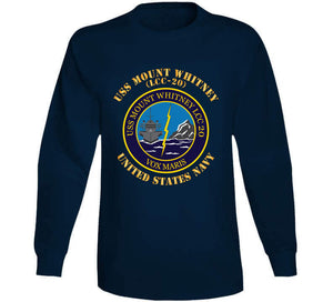 Navy - Uss Mount Whitney (lcc-20) X 300 T Shirt