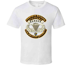 SOF - Airborne Badge - Ranger - 75th Infantry T Shirt