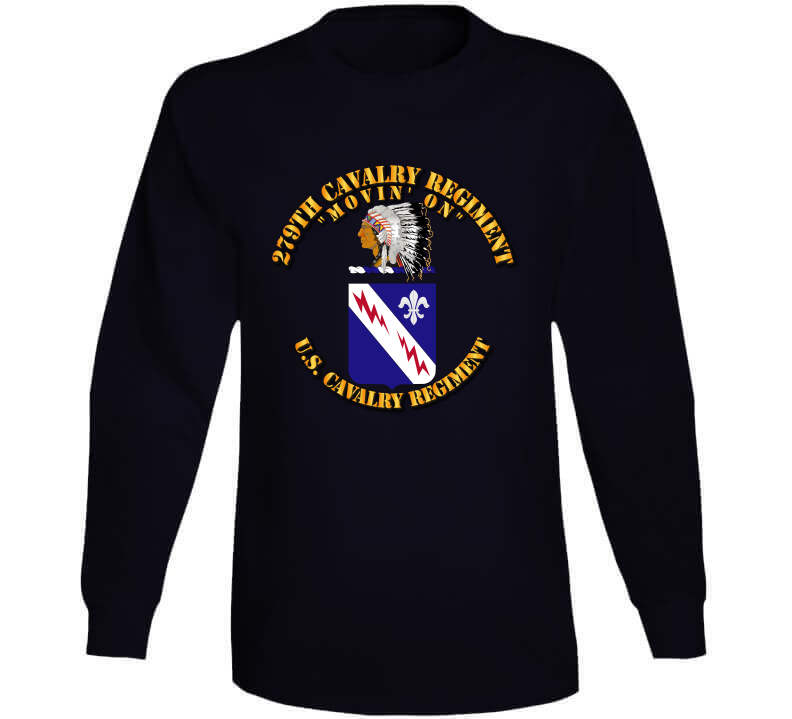 Army - 279th Cavalry Regiment - Coa V1 Long Sleeve