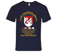 Load image into Gallery viewer, Army -  24th Engineer Group (construction) - Kaiserslautern, Germany 1954 - 1972- W Cold War Svc X 300 T Shirt
