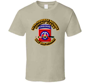 82nd Airborne Division w DS SVC Ribbons T Shirt