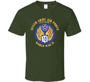 Ssi - Aaf - 10th Air Force - Wwii - Usaaf X 300 T Shirt