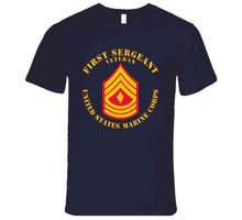 Load image into Gallery viewer, Usmc - First Sergeant - Veteran X 300 T Shirt
