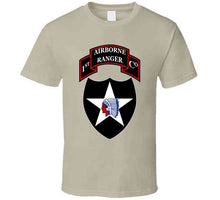 Load image into Gallery viewer, 1st Ranger Infantry Company - 2nd Id Ssi X 300 T Shirt
