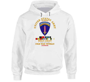 Army - Us Army Europe - Berlin Airlift  W  Cold Exp Occp Airplane Svc Crewneck Sweatshirt