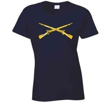Load image into Gallery viewer, Army - Infantry Branch - Crossed Rifles Wo Txt Baby Bib
