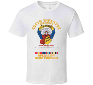 Army - 504th Infantry Regiment - Devils - Oif X 300 Classic T Shirt
