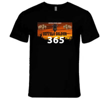 Load image into Gallery viewer, Us Army - Buffalo Soldier - 365 W Buffalo Head Center X 300 T Shirt
